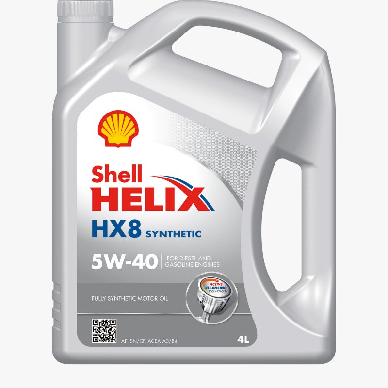 Продажа Масло моторное Shell Helix HX8 Synthetic 5W-40