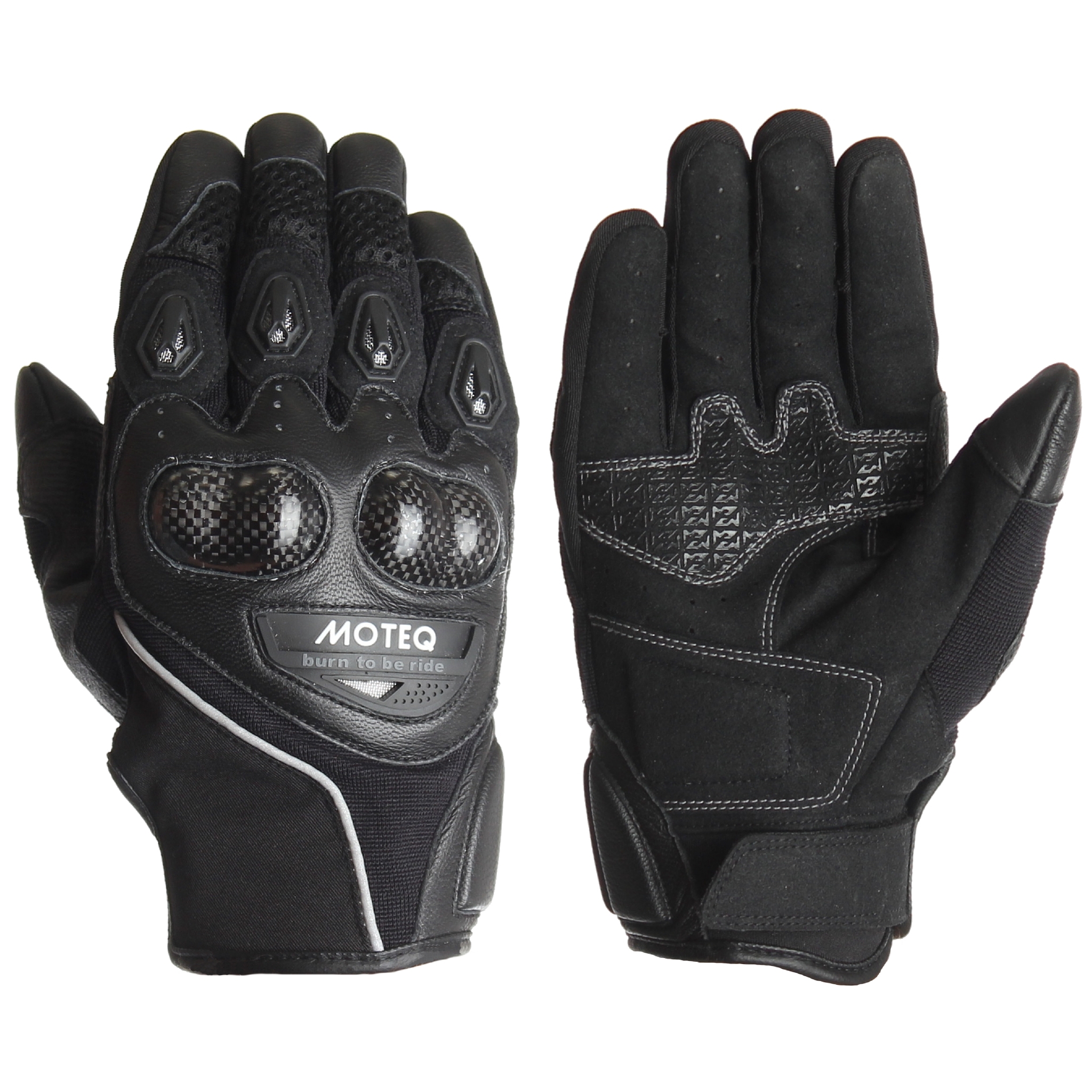 Продажа Кожаные перчатки JET 2 MOTEQ, черные