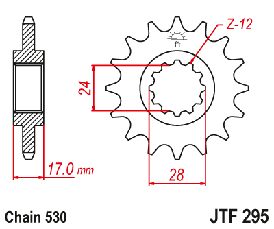 Продажа JTF 295 Звезда передняя