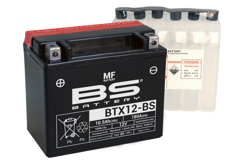 Продажа BTX12-BS Аккумулятор BS-BATTERY (YTX12-BS)
