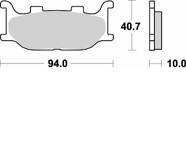 Продажа Braking Комплект тормозных колодок 777SM1(FDB2003,MCB666,FA199)