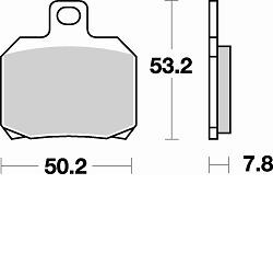 Продажа Braking Комплект тормозных колодок 828SM1(FDB2074,MCB700,FA266)