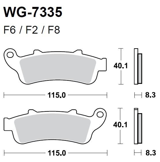 Продажа Braking Комплект тормозных колодок 653CM33(FDB2075,MCB693,FA281)