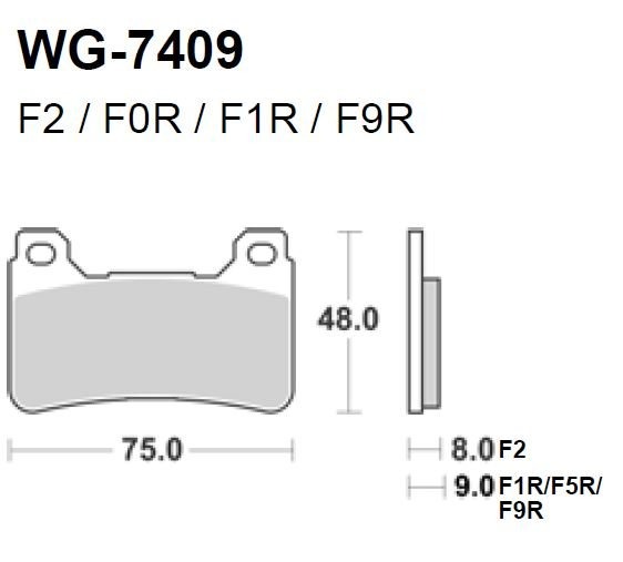 Продажа Braking Комплект тормозных колодок 899CM55(FDB2181,MCB755,FA390)