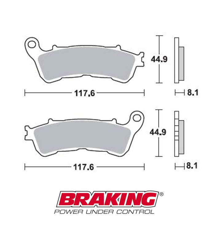 Продажа Тормозные колодки Braking 910CM55(FDB2196,MCB776)