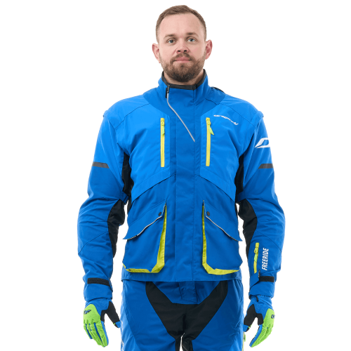 Продажа Куртка Эндуро FREERIDE DF Blue-Yellow