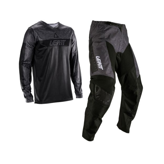 Продажа Комплект мотоджерси/мотоштаны Leatt 3.5 Ride Kit (Stealth Black/Grey)