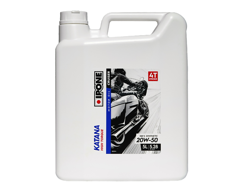 Купить Масло IPONE 4T HIGH TORQUE KATANA 20W50 5L синтетическое Продажа Масло IPONE 4T HIGH TORQUE KATANA 20W50 5L синтетическое
