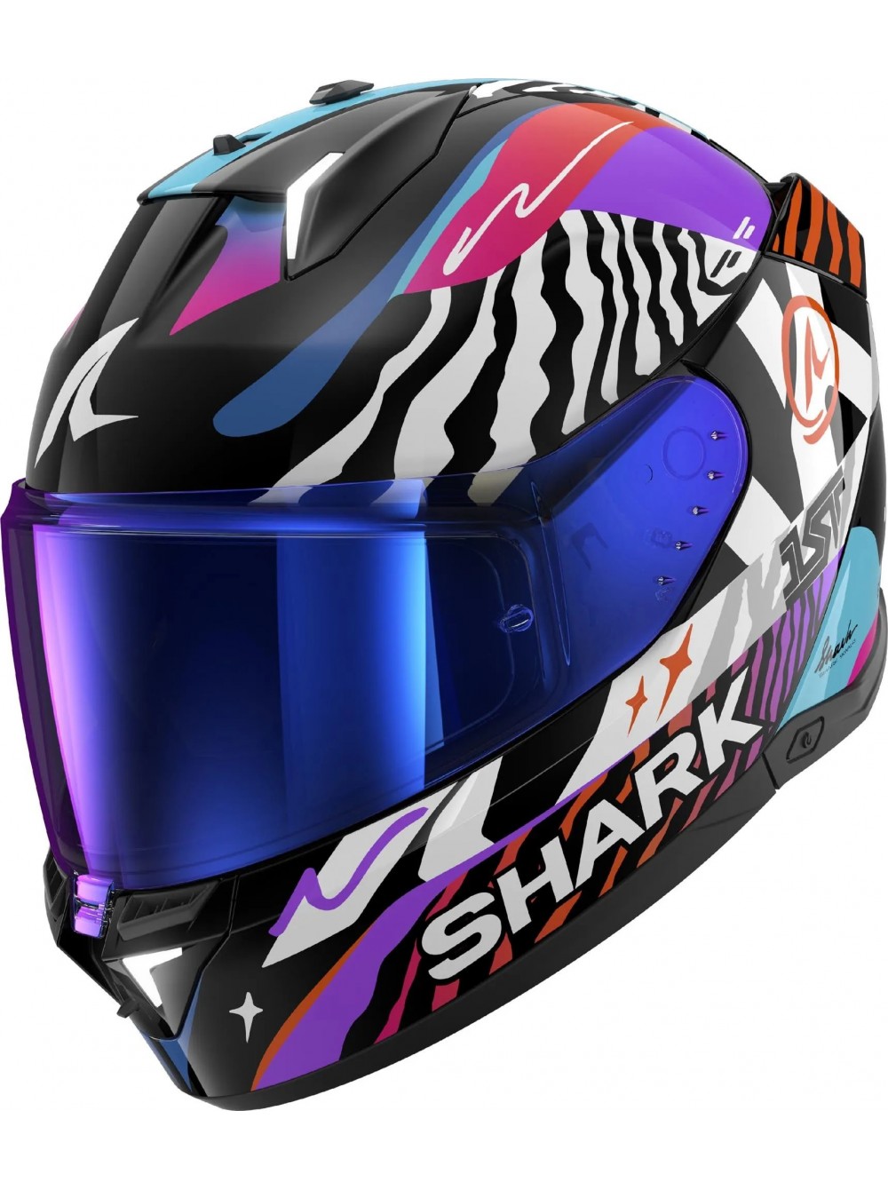 Купить Мотошлем SHARK SKWAL i3 SPEED-FANCY, цвет Черный/Белый/Оранжевый Продажа Мотошлем SHARK SKWAL i3 SPEED-FANCY, цвет Черный/Белый/Оранжевый