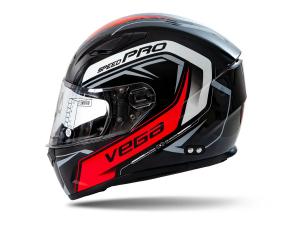На фото Шлем Vega Ultra PRO красный