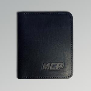 На фото MCP Бумажник кожаный WL(черный, Black)