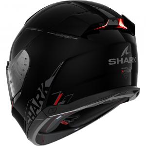 На фото SHARK ШЛЕМ SKWAL I3 BLANK SP BLACK/ANTHRACITE/RED