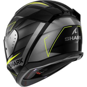 На фото Шлем Shark D-SKWAL 3 SIZLER Black/Anthracite/Yellow