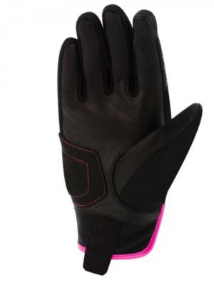 На фото Перчатки женские Bering LADY FLETCHER EVO Black/Fuxia