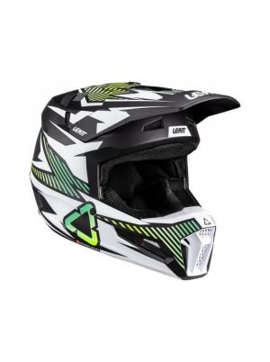 Купить Внедорожный шлем Leatt Moto 3.5 Storm Teal V26 На фото Внедорожный шлем Leatt Moto 3.5 Storm Teal V26