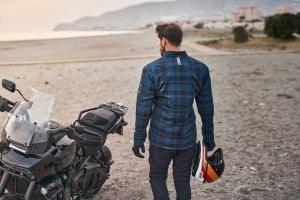 Купить Моторубашка SHIMA RENEGADE 2.0 BLUE На фото Моторубашка SHIMA RENEGADE 2.0 BLUE