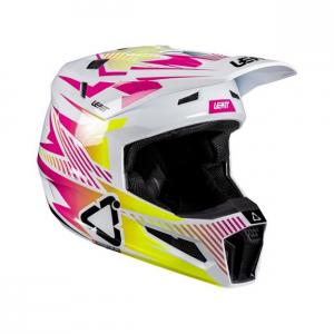 Купить Мотошлем Leatt Moto 3.5 Storm Pink На фото Мотошлем Leatt Moto 3.5 Storm Pink